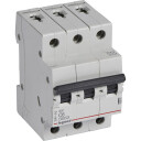Legrand 4 stk RX³ MCB automatsikring C6 3P 3M 6kA