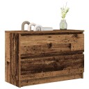  TV benk gammelt tre 80x35x54 cm konstruert tre