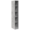  Garderobe betonggrå 30x50x200 cm konstruert tre 8721158340504