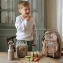 Elodie Details Lunch & Snack Box Learn & Grow   Beige   ONE SIZE