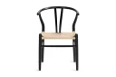Dastoori Spisestol med Armlener - Svart / Natur / Beige
