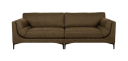 Zuiver Balcony 3-pers. Sofa, Mørkegrønn