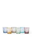 Pols Potten  Peony glass 6 stk multi
