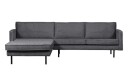 Bepurehome Rodeo Chaise Lounge Left Velvet mountain