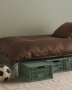 Hay Colour Crate Medium Square Oppbevaring Sage Green