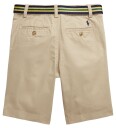 Ralph Lauren Kids Bedford Skinny Fit Flex Abrasion Short Beige 156 161