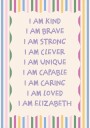 C Personalized Print Plakat Plakat / 21x30cm