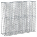  Gabion hevet seng 2 pcs sølv 170 x 50 x 150 cm Galvanisert Stål