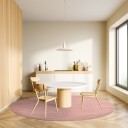Runde tepper   Hamilton Coral Pink Størrelse: Ø 200 cm