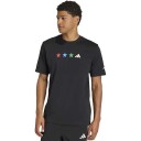 Adidas FIFA World Cup 26 Map Graphic T Shirt Herre Black L