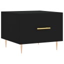 vidaXL Salongbord svart 50x50x40 cm konstruert tre