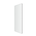 Loevschall Refine Square speil, 45x90 cm, børstet aluminium