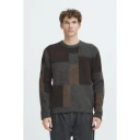 Casual Friday Herre Strikkevarer Brun L,