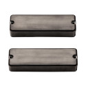 Sadowsky Soapbar Humbucker Bass Pickup Set,D.Coil,Brushblackchromcover,5str/b+n