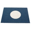 Pappelina Vera matte 70x90 cm small one ocean blue / vanilla