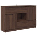  Serviesskap med skuff Brun Eik 100 x 30 x 65,6 Konstruert tre