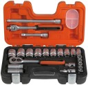 Bahco S240AF 1/2" Pipenøkkelsett med 23 Deler