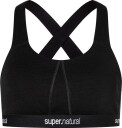 super.natural Women's Feel Good Bra S, Jet Black