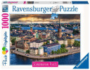 Ravensburger Puslespill 1000 Brikker Stockholm, Sverige