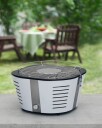 Festival Kullgrill Røykfri Og Transportabel Hvit
