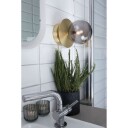 Globen Lighting Art Deco Vegglampe/ Taklampe Børstet Messing 1616351-04-0 1582416-01-0
