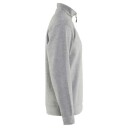Blåkläder 336511579000XXXL Genser gråmelert, halfzip 3XL, Klær