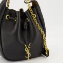 Saint Laurent Dame Vesker Svart ONE SIZE,