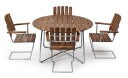 Grythyttan Stålmöbler Spisegruppe 9A & A2 Teak