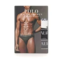 Polo Ralph Lauren Low-Rise-Brief 3-Pack - Grey - XL