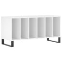  Hifi benk hvit 100x38x48 cm konstruert tre