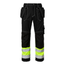 Top Swede Midjebyxa 2515 Klass 1 Svart/gul C46