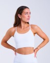 Bumpro Perfect Rib Bra White - M