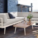 Rio lounge sofa | Sandy grey| Cinas