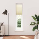  plisségardin krem 40x200 cm Stoff Bredde 39,4 Polyester
