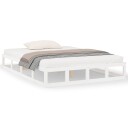 vidaXL Sengeramme hvit 180x200 cm 6FT Super King heltre