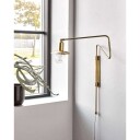 House Doctor - Swing Vegglampe Messing - Lampemesteren