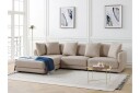 Delisha Sofa 3 seter   Beige/Svart