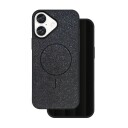 TFO Glitter Thin Mag deksel til iPhone 16e   Svart