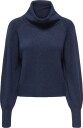 ONLY Onlolivia Ls Roll Neck Cc Knt   NIGHT SKY   XS