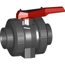 40 mm kuleventil PVC 546 lim +GF+ EPDM 40mm