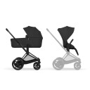 Cybex ePriam Matt Black/Sepia Black Komplett barnevogn New Generation