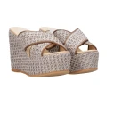 Espadrilles Dame Sko Brun 40 EU,