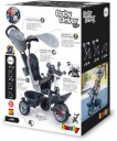 Smoby Baby Driver Plus 3i1 trehjulssykkel grå