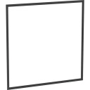 GEBERIT ONE dekselramme 1050 mm innebygd for speilskap aluminium pu