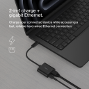 Belkin USB C til Ethernet + Lading Adapter