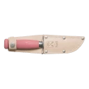 Morakniv Scout 39 Safe Rosa Speiderkniv med Dobbel Fingerbeskyttelse