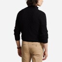 Cable-Knit Wool-Cashmere Sweater Black