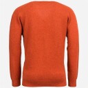Alan Paine V-Neck Lambswool - Ember