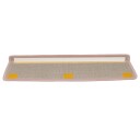 vidaXL Trappetrinnstepper 15 stk 65x21x4 cm hvit og rosa