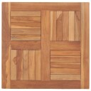 vidaXL Bordplate heltre teak 60x60x2,5 cm